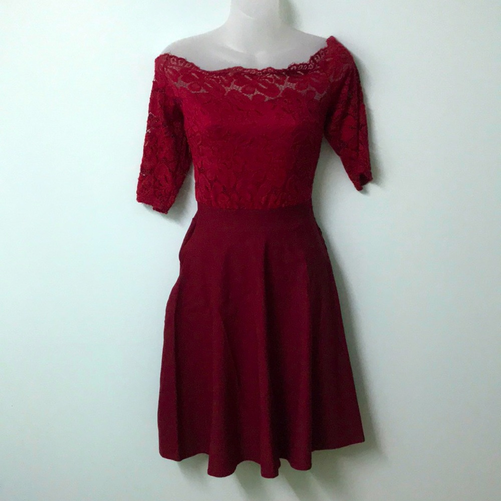 8/$25🌸🌺💐 vintage red dress